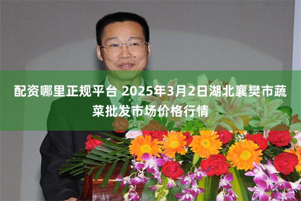配资哪里正规平台 2025年3月2日湖北襄樊市蔬菜批发市场价格行情